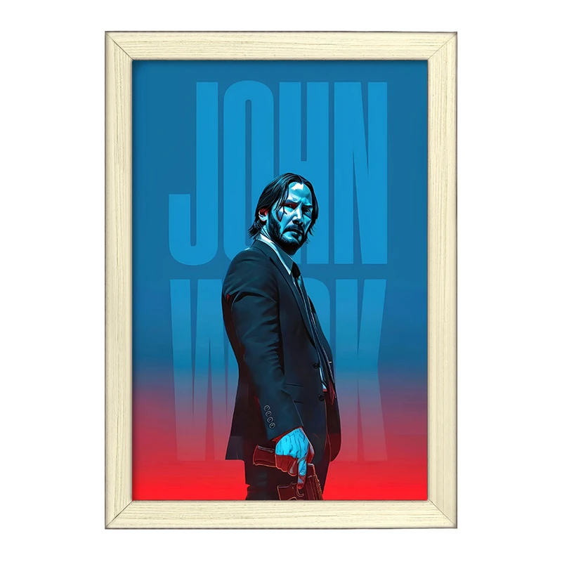 تابلو خندالو طرح جان ویک (John Wick) کد F5944