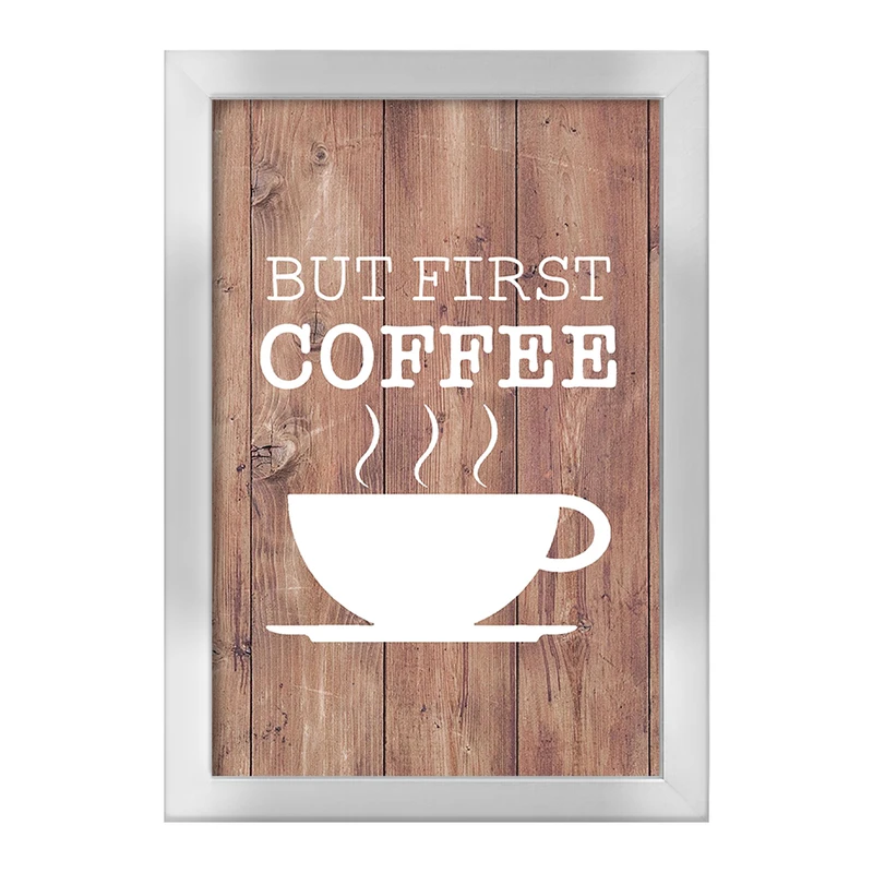 تابلو خندالو طرح کافی شاپ قهوه کد 27512