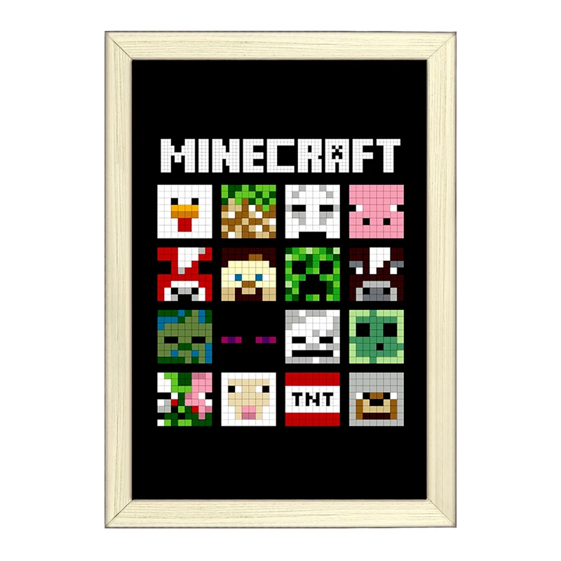 تابلو خندالو طرح ماینکرافت (Minecraft) کد F593