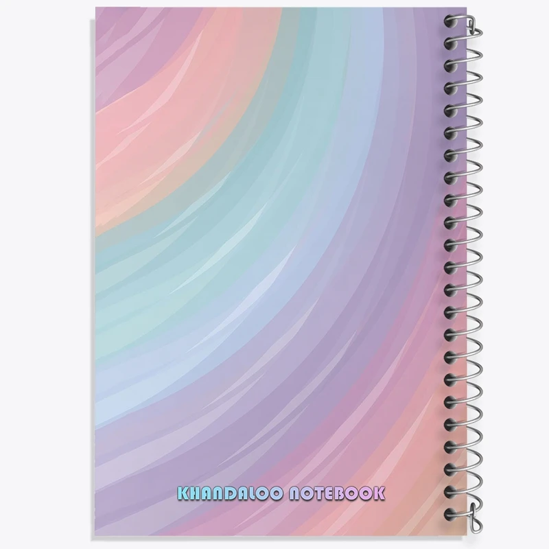 دفتر طراحی 50 برگ خندالو طرح پترن رنگی کد N6011