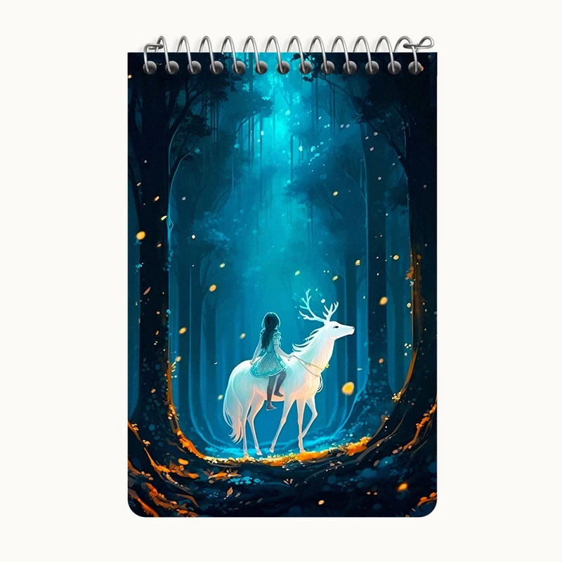 دفتر یادداشت 50 برگ خندالو طرح دخترانه کد F8884