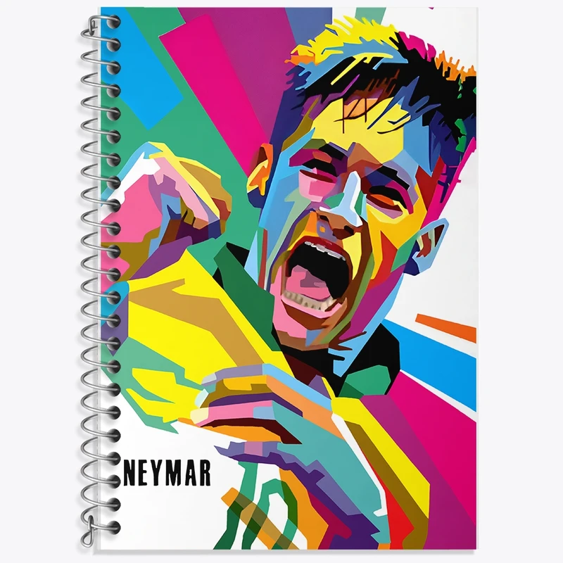 دفتر لغت 50 برگ خندالو طرح نیمار جونیور کد F9373