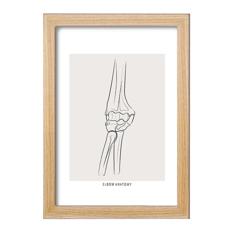 تابلو خندالو طرح آناتومی آرنج (Elbow Anatomy) کد F13914