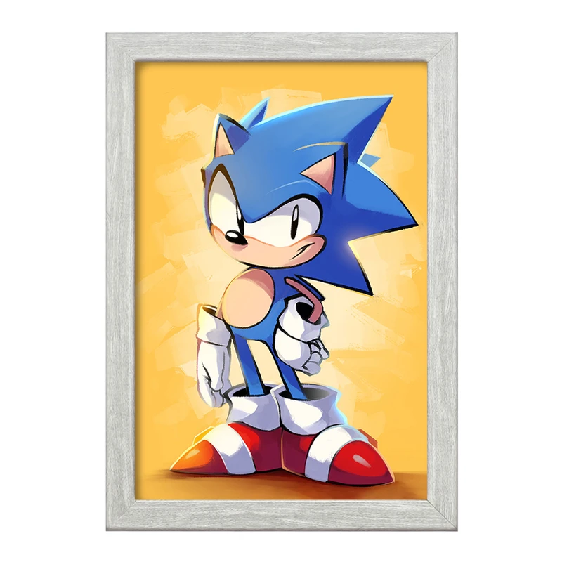 تابلو خندالو طرح سونیک (Sonic) کد 37034