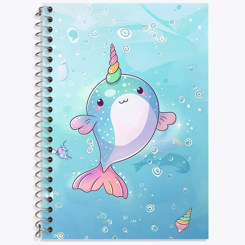 دفتر لغت 50 برگ خندالو طرح دلفین تک شاخ کد N6181