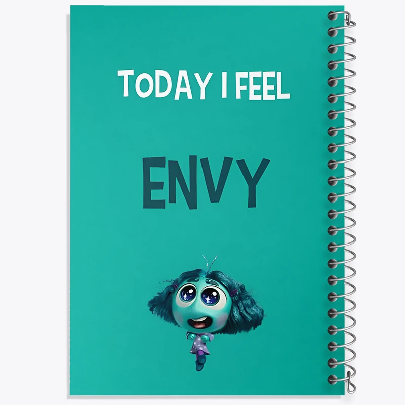 دفتر مشق 50 برگ خندالو طرح اینساید اوت (Envy) کد N8408