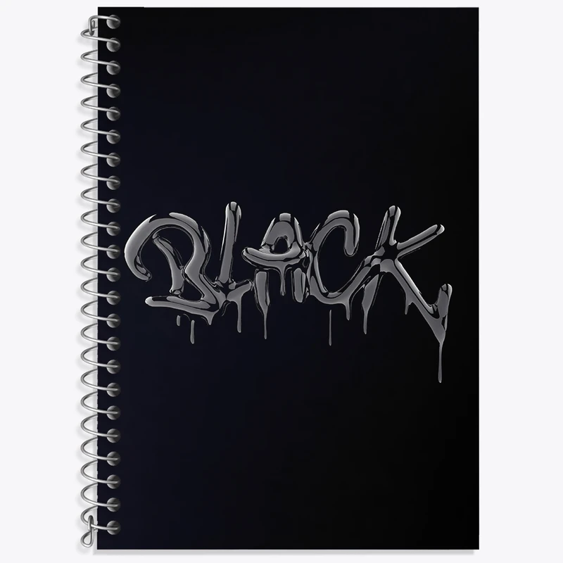 دفتر لغت 50 برگ خندالو طرح عروسک کاز (kaws) کد F4003