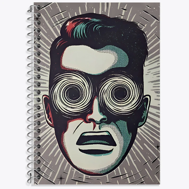 دفتر نت موسیقی 50 برگ خندالو طرح پسر گیج کد F10526