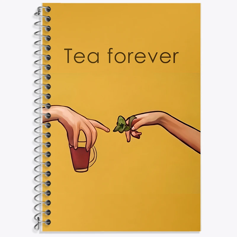 دفتر نت موسیقی 50 برگ خندالو طرح چای کد F10431