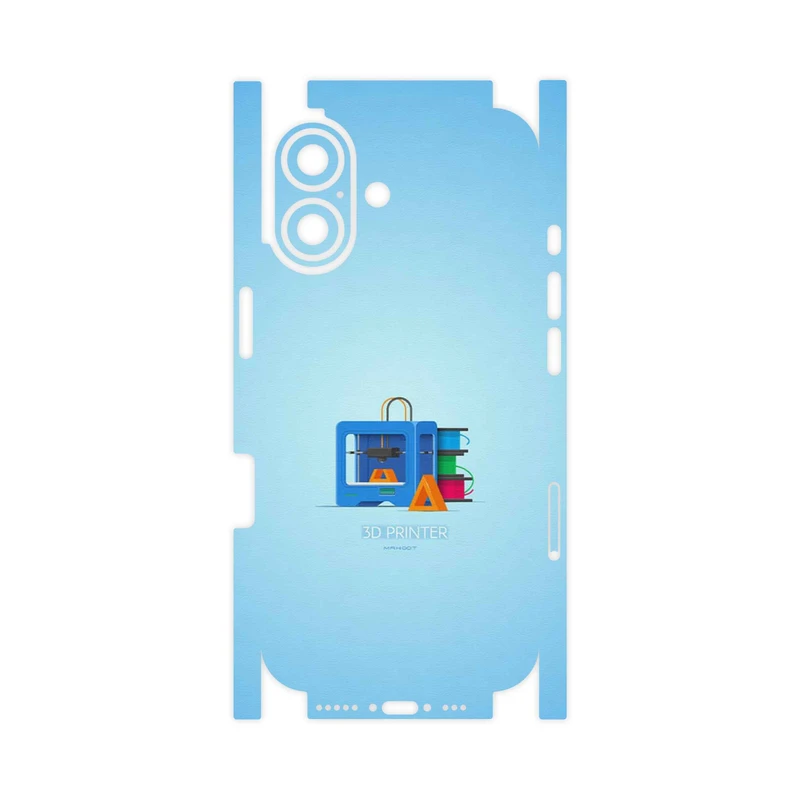 برچسب پوششی ماهوت مدل 3D Printer-FullSkin مناسب برای گوشی موبایل اپل iPhone 17