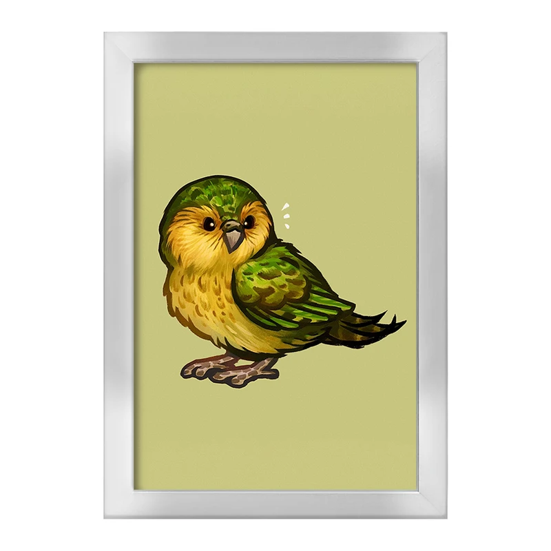 تابلو خندالو طرح گنجشک حیوانات بامزه  کد 21052