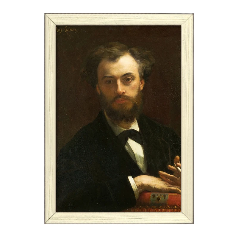 تابلو خندالو طرح پرتره پیر الکساندر کابانل  کد F12199