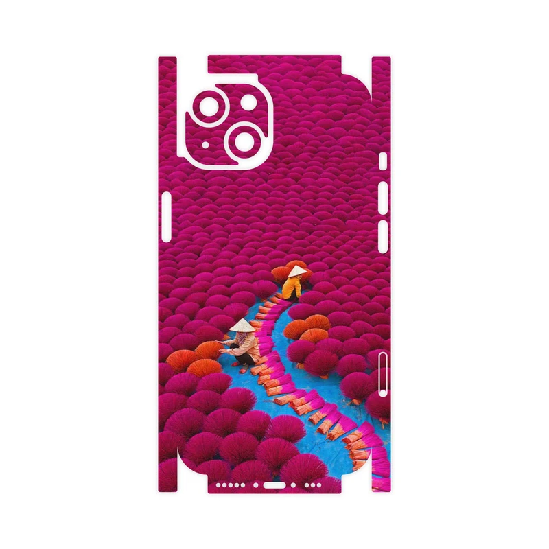 برچسب پوششی ماهوت مدل Vietnam Incense Wood Farms-FullSkin مناسب برای گوشی موبایل اپل iPhone 14