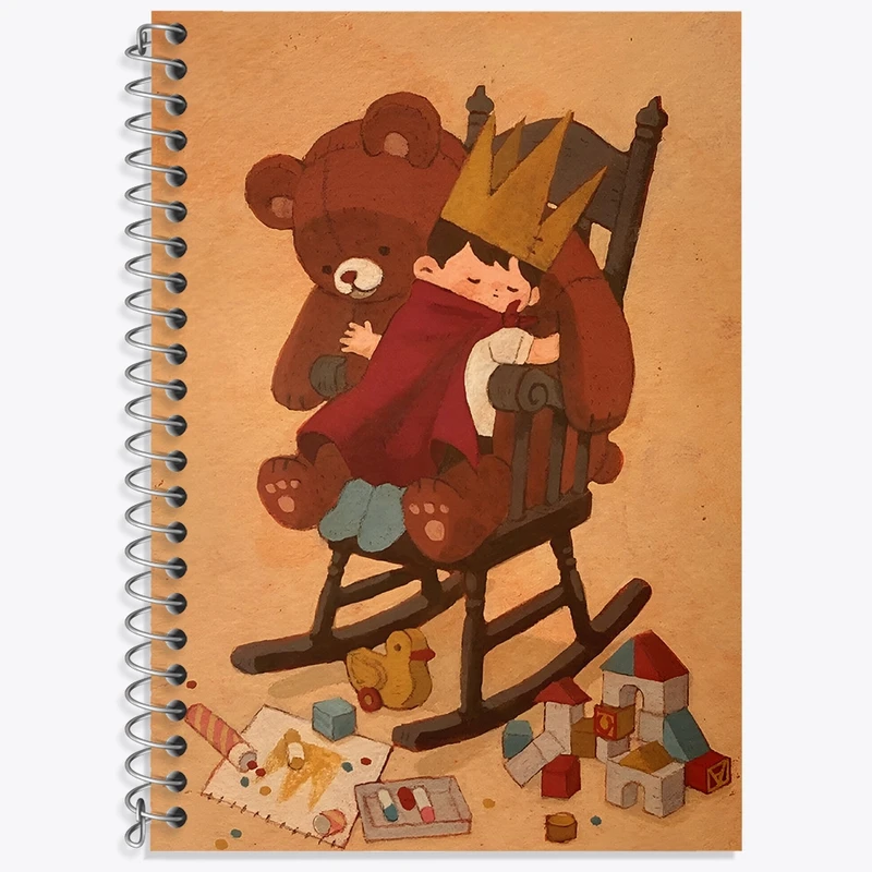 دفتر لغت 50 برگ خندالو طرح پسرانه کد N6158