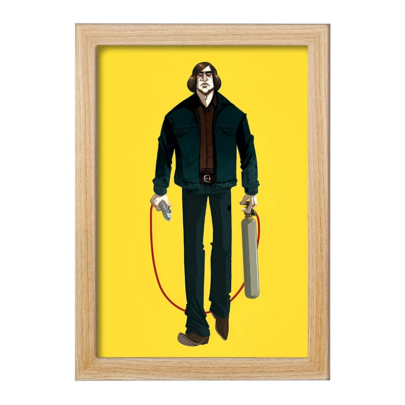 تابلو خندالو طرح جایی برای پیرمردها نیست (No Country for Old Men) کد F13551