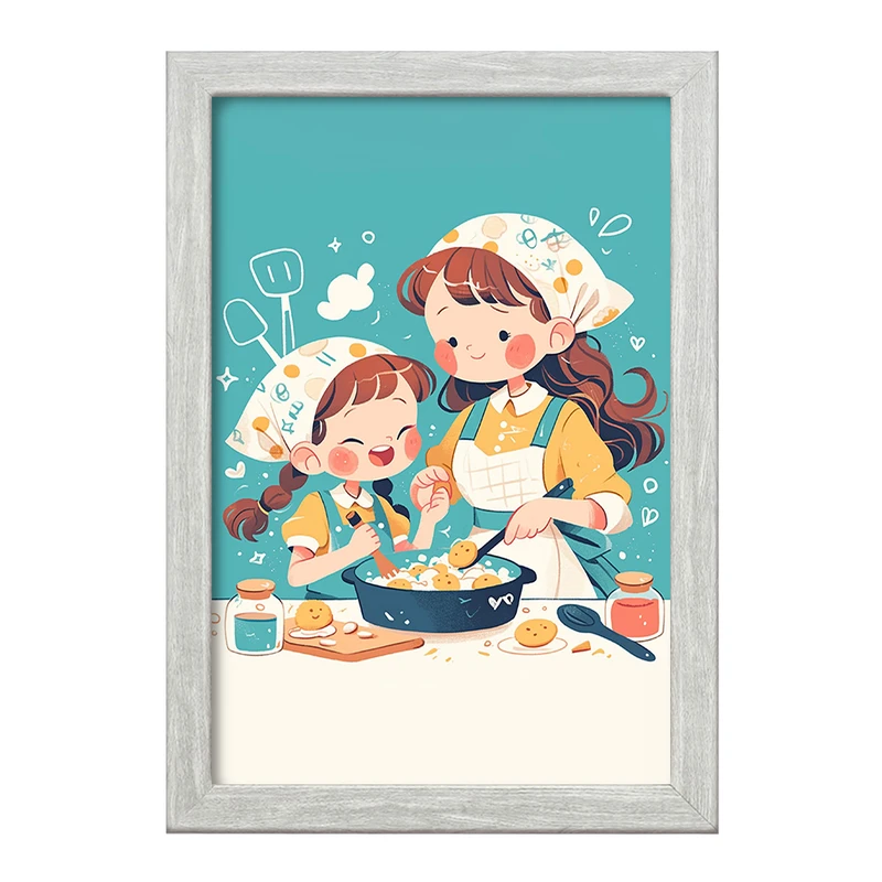 تابلو خندالو طرح کیک و شیرینی پزی کد 36674