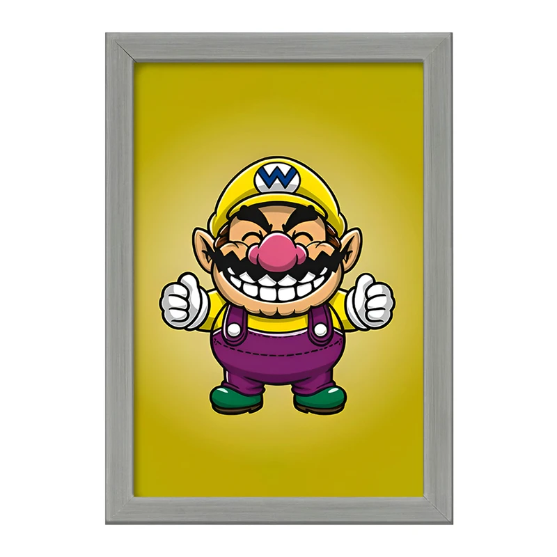 تابلو خندالو طرح واریو سوپر ماریو (Super Mario) کد F9430