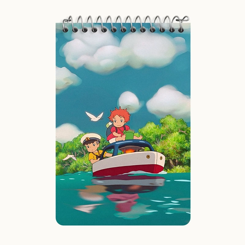 دفتر یادداشت 50 برگ خندالو طرح پونیو کد F10999