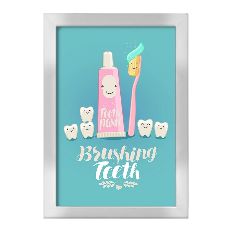 تابلو خندالو طرح دندان و دندانپزشکی کودکانه کد 27753