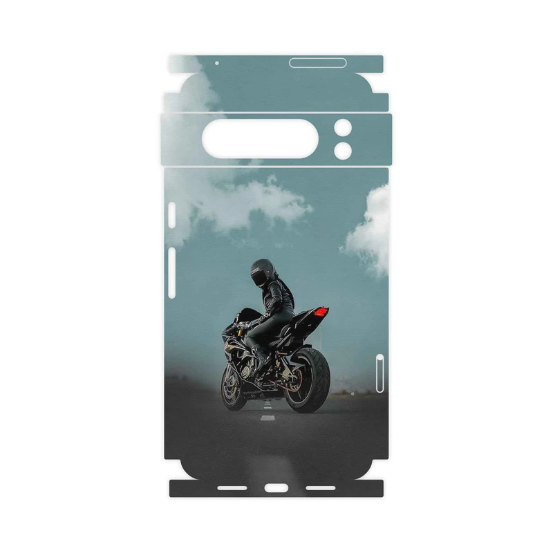 برچسب پوششی ماهوت مدل Motorcycling-FullSkin مناسب برای گوشی موبایل گوگل Pixel 8 Pro