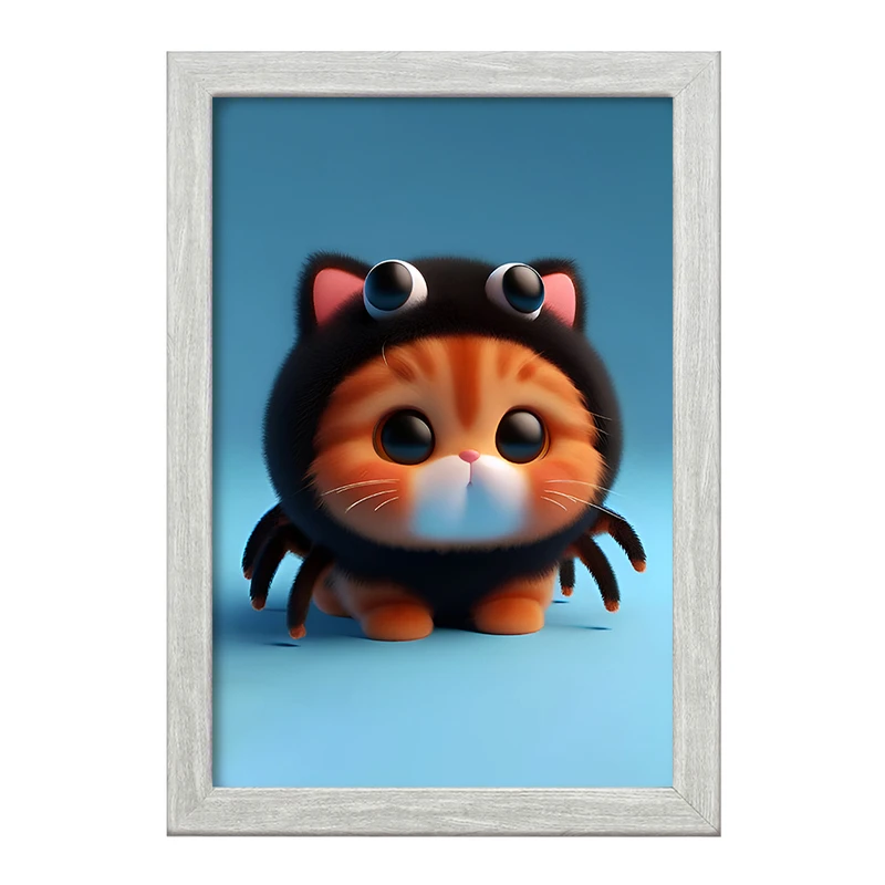 تابلو خندالو طرح گربه کوچولو کد F8555