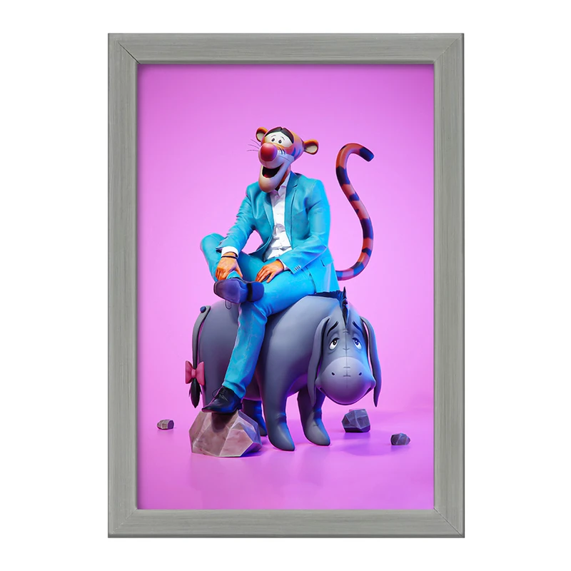 تابلو خندالو طرح وینی پو (Pooh) کد F179