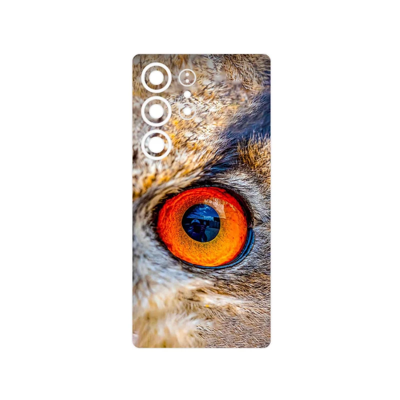 برچسب پوششی ماهوت مدل Owl eyes مناسب برای گوشی موبایل سامسونگ Galaxy S25 Ultra