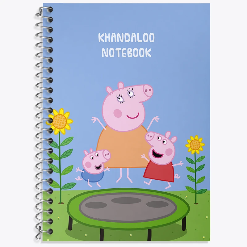 دفتر نت موسیقی 50 برگ خندالو طرح انیمیشن پپا پیگ (Peppa Pig) کد N9260