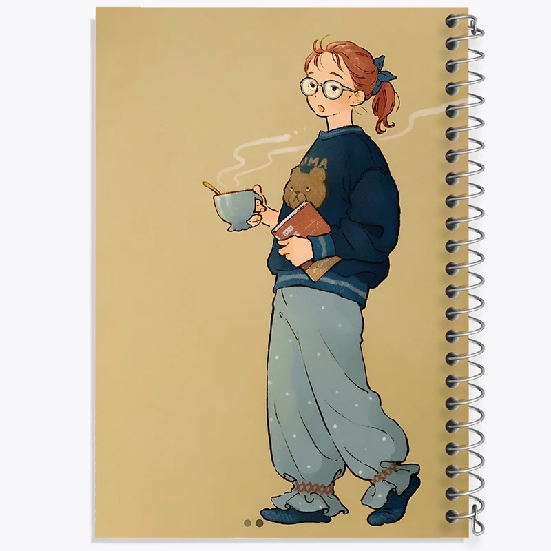 دفتر لیست خرید 50 برگ خندالو طرح دخترانه کد N6984