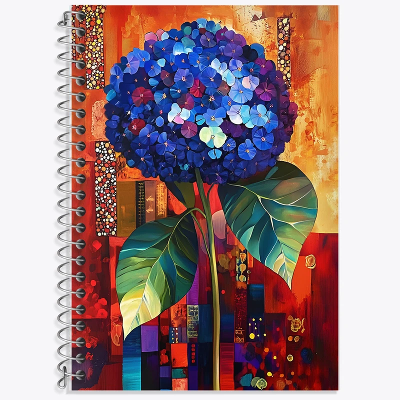 دفتر نت موسیقی 50 برگ خندالو طرح گل کد F12664