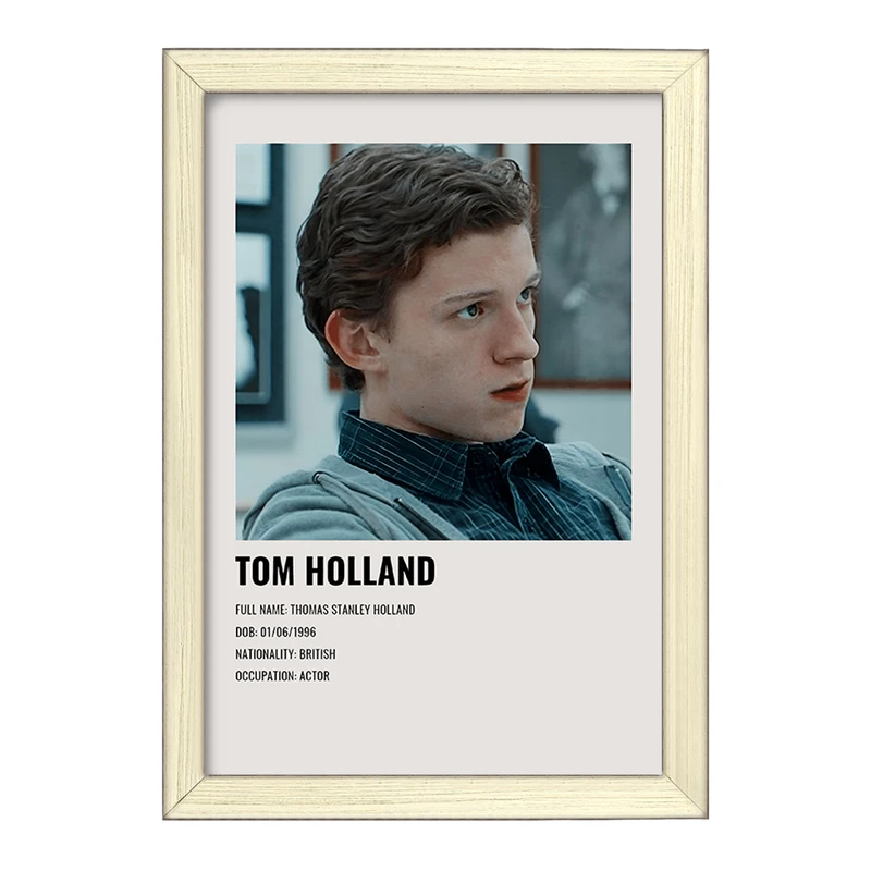 تابلو خندالو طرح تام هالند (Tom Holland) کد F13157