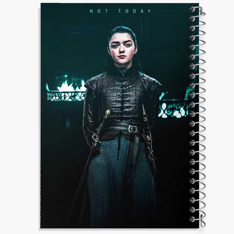 دفتر نقاشی 50 برگ خندالو طرح بازی تاج و تخت (Game Of Thrones) کد F10149