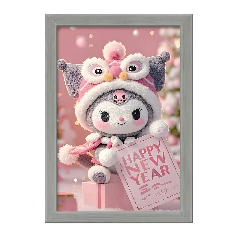 تابلو خندالو طرح کرومی (Kuromi) کد F10296