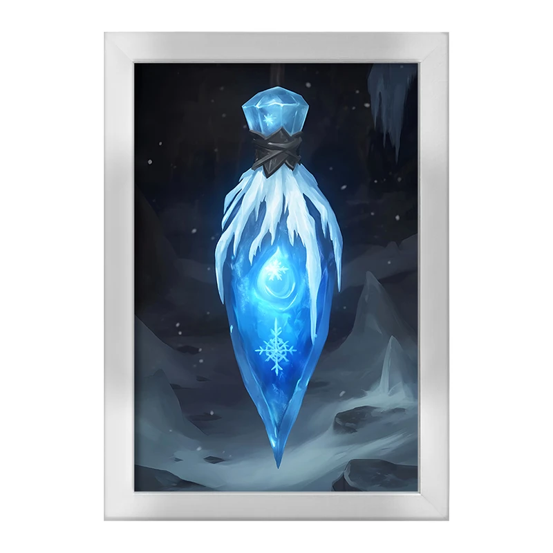 تابلو خندالو طرح یخ کد F10770