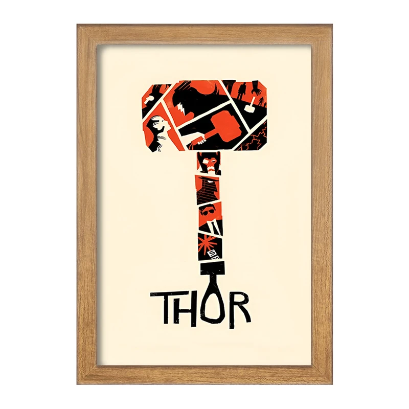 تابلو خندالو طرح ثور (Thor) کد F13536
