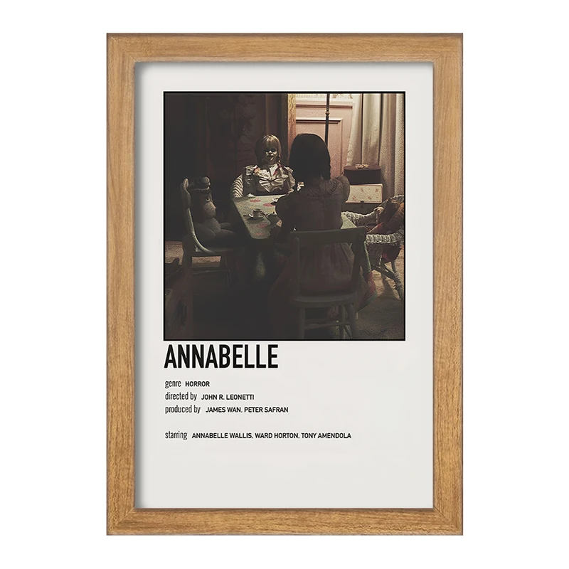 تابلو خندالو طرح آنابل (Annabelle) کد F13004