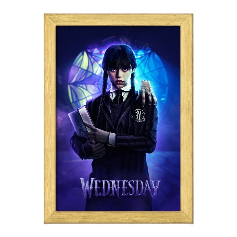 تابلو خندالو طرح ونزدی (Wednesday) کد F2455