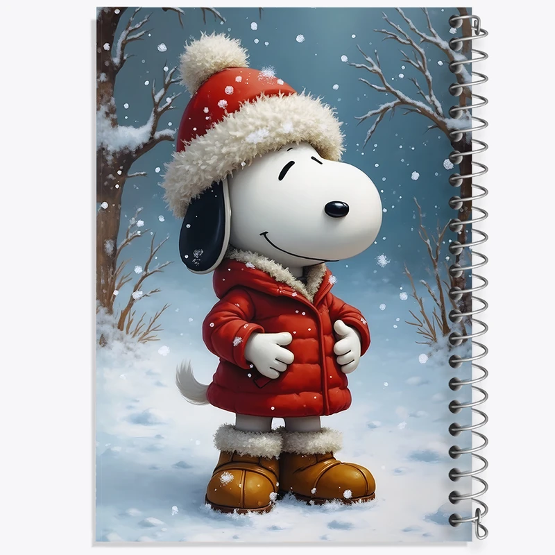 دفتر مشق 50 برگ خندالو طرح اسنوپی کد F8761