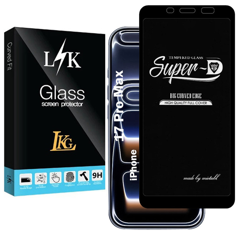 محافظ صفحه نمایش ال کا جی مدل SupD-LK مناسب برای گوشی موبایل اپل iPhone 17 Pro Max