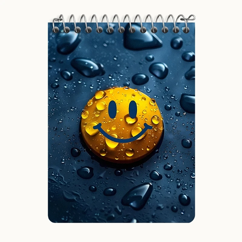 دفتر یادداشت 50 برگ خندالو طرح ایموجی کد N5400