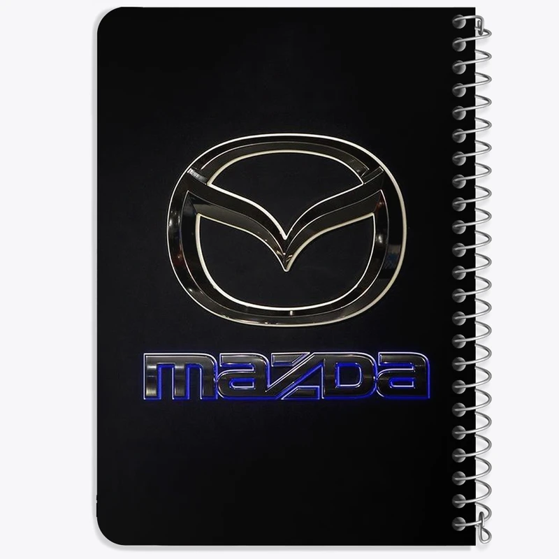 دفتر یادداشت 50 برگ خندالو طرح مزدا mazda  کد 23523