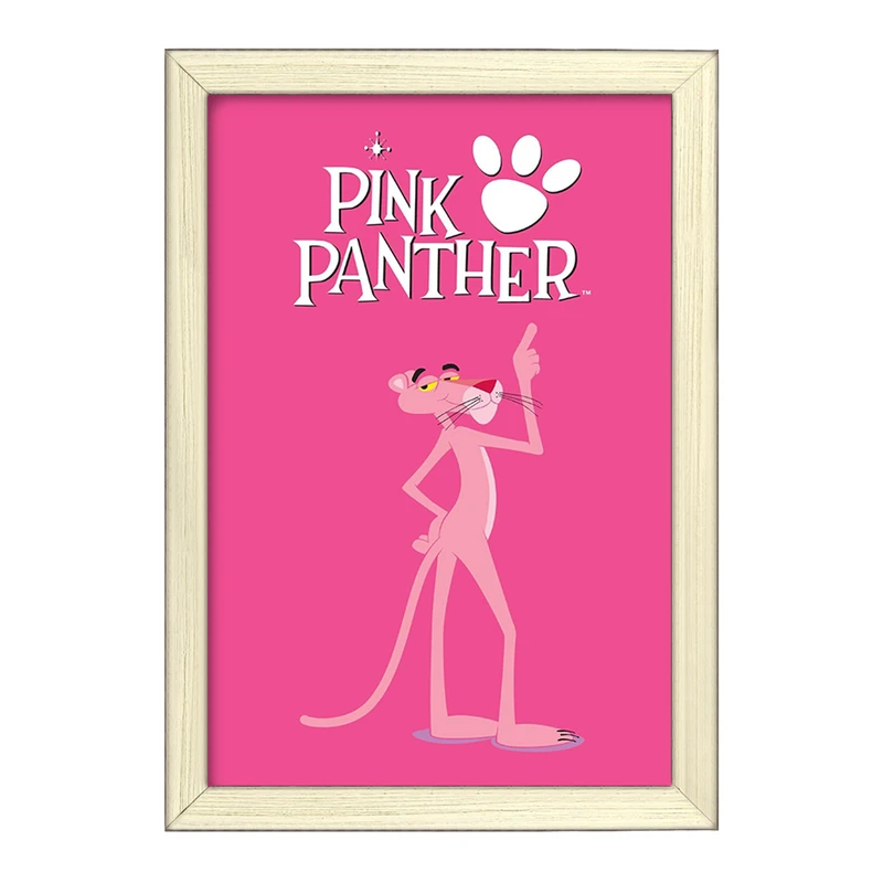 تابلو خندالو طرح پلنگ صورتی Pink Panther  کد 1402