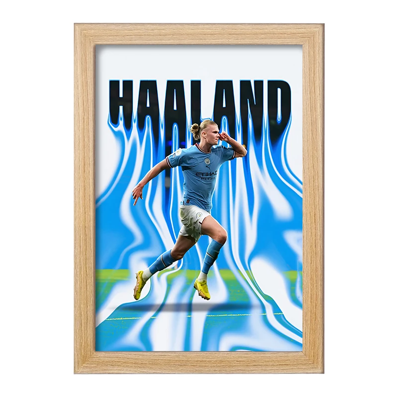 تابلو خندالو طرح ارلینگ هالند (Erling Haaland) کد F14275