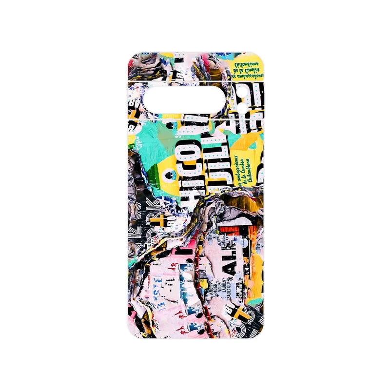 برچسب پوششی ماهوت مدل Collage of Teared Paper مناسب برای گوشی موبایل گوگل Pixel 8 Pro