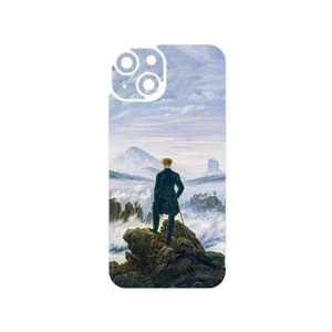 MAHOOT Wanderer above the Sea of Fog Cover Sticker for Apple iPhone 14
