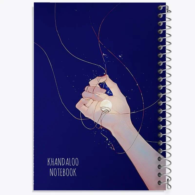 دفتر شطرنجی 50 برگ خندالو طرح فانتزی کد N8653