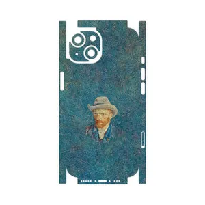 MAHOOT Self portrait with a gray felt hat-FullSkin Cover Sticker for Apple iPhone 14