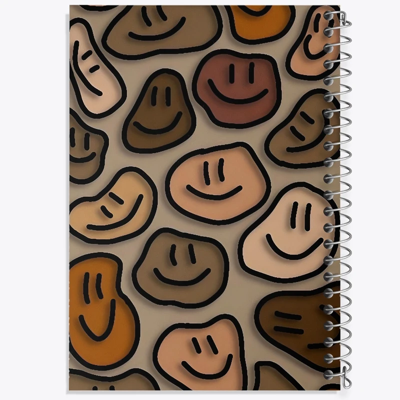 دفتر لیست خرید 50 برگ خندالو طرح ایموجی کد F3910