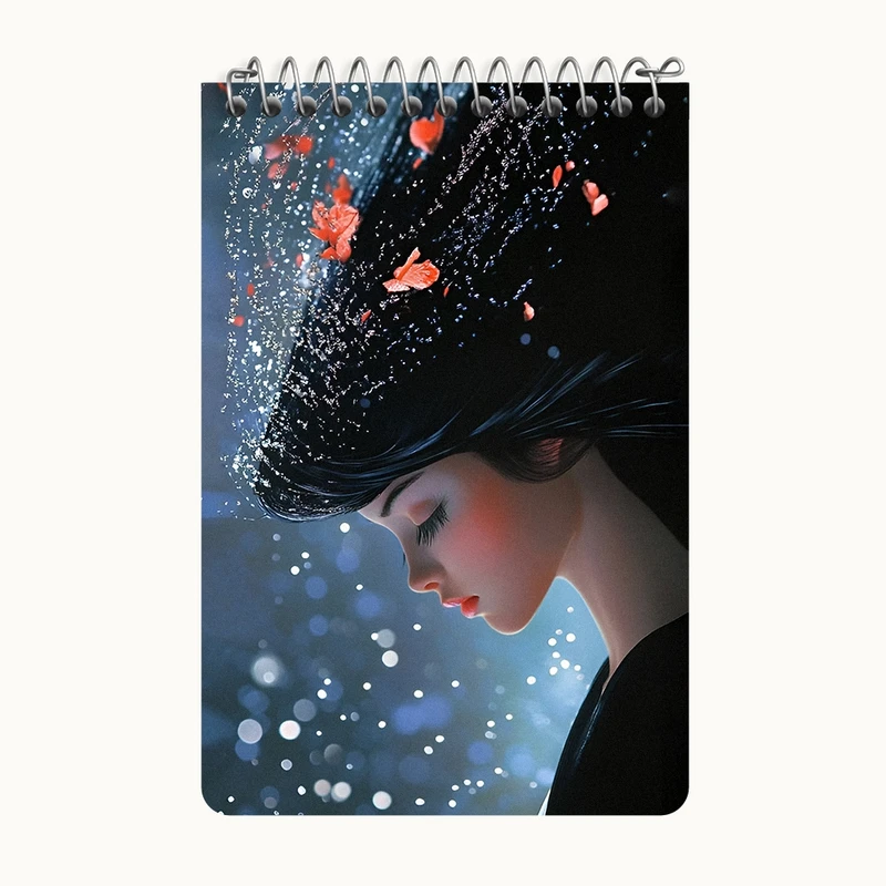 دفتر یادداشت 50 برگ خندالو طرح دخترانه کد F12666