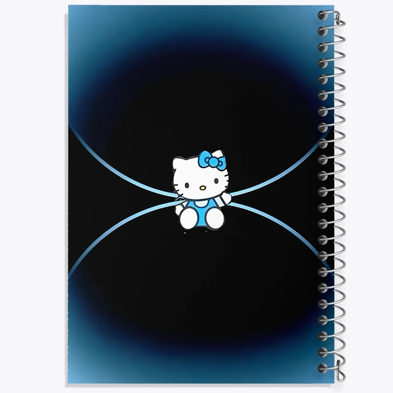 دفتر طراحی 50 برگ خندالو طرح هلو کیتی (Hello Kitty) کد N6804